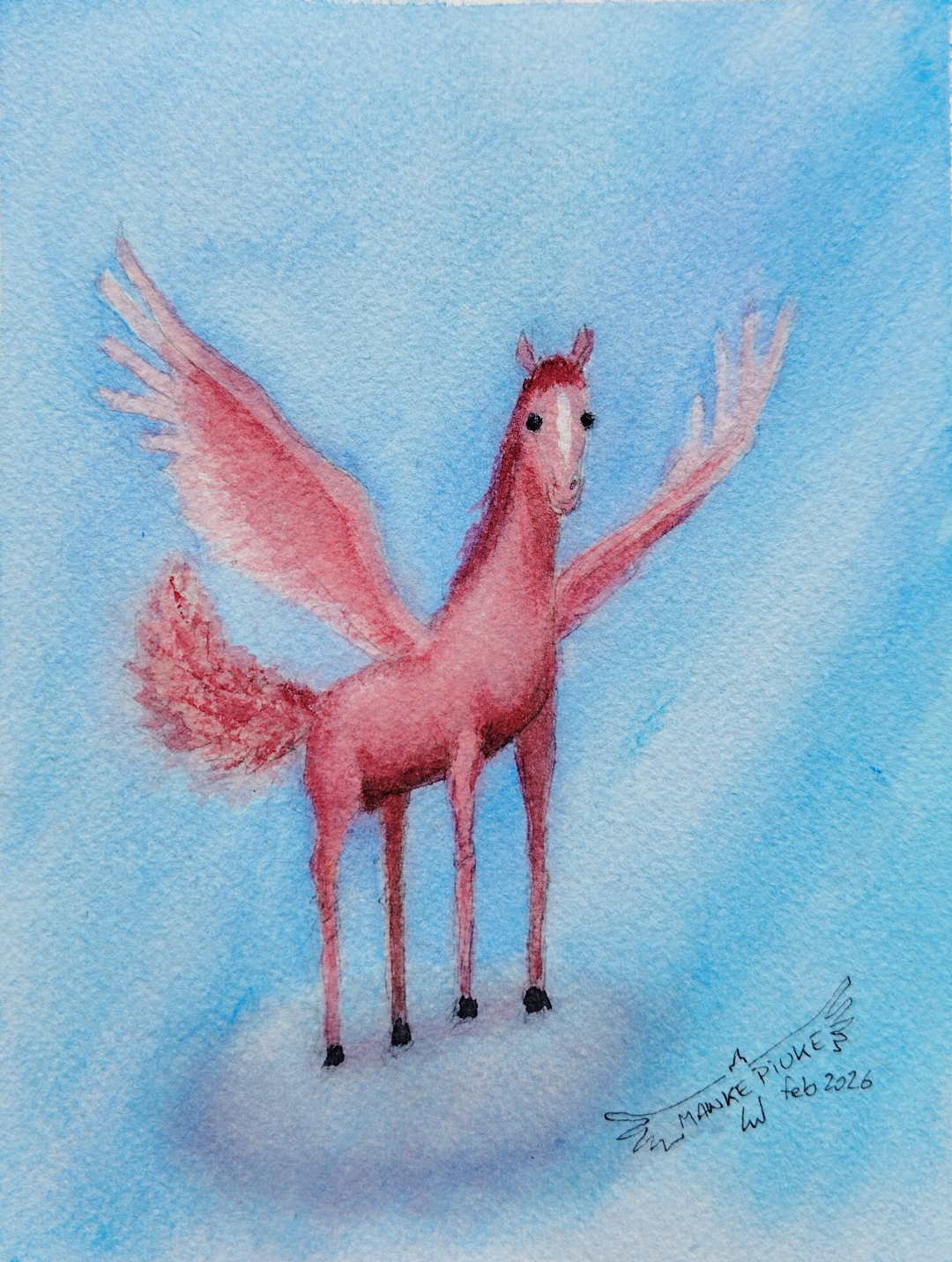 The observer horse from the sky, currently on exhibition in Space Garden, Danang, Vietnam